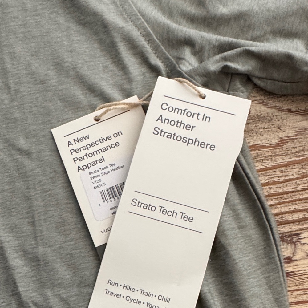 Gray Strato Tech Tee